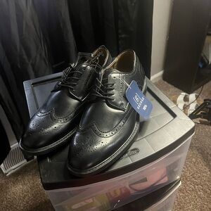 Classic Black Men's Dress Shoes